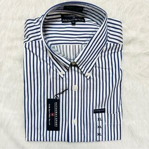 Blue Striped Men's Shirt